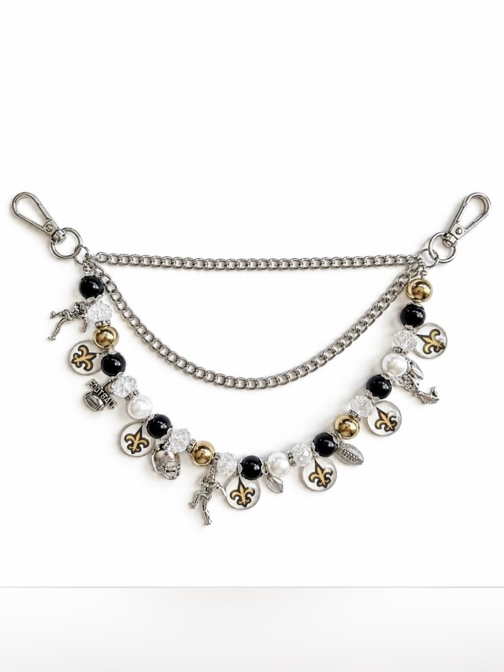 New Orleans Saints Bag Chain